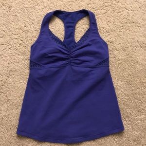 Purple Lululemon Tank Top